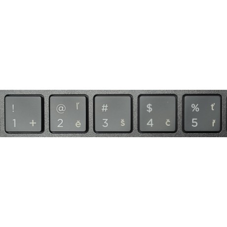Czech keyboard HP Probook 450 G5 455 G5 470 G5 gray US/CZ/SK backlight reprint