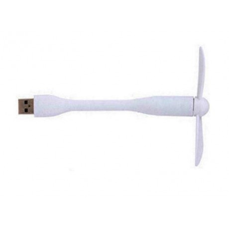 USB ventilátor k notebooku biely