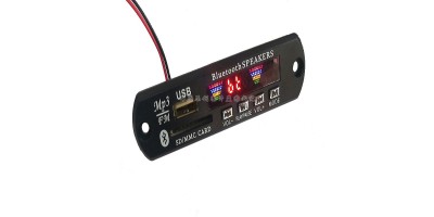 MP3 set 02D black s ovladaním a BT