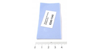 Thermal Pad CPU 0,5mm 80*40mm modrá