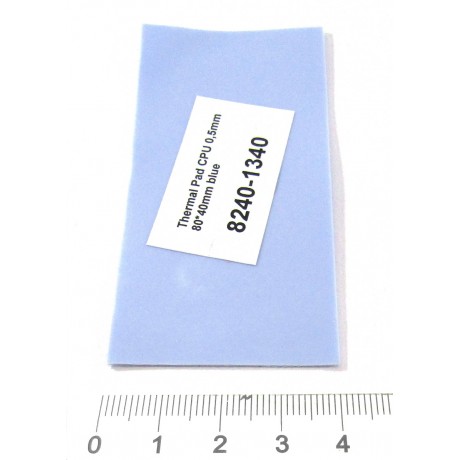 Thermal Pad CPU 0.5mm 80*40mm blue