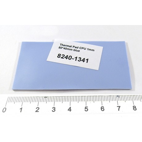 Thermal Pad CPU 1mm 80*40mm modrá