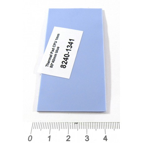 Thermal Pad CPU 1mm 80 * 40mm modrá