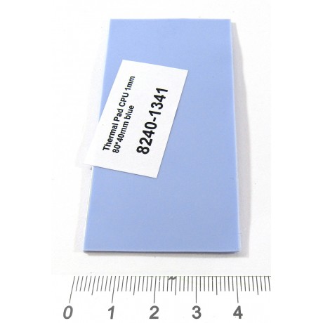 Thermal Pad CPU 1mm 80*40mm blue