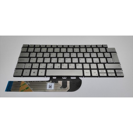 Czech keyboard Dell Inspiron 14-5401 14-5402 14-5405 silver CZ/SK backlight