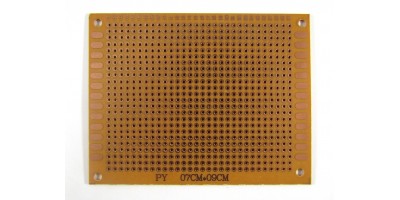 univerzální plošný spoj, oboustranný 7x9cm