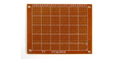 univerzální plošný spoj, oboustranný 7x9cm