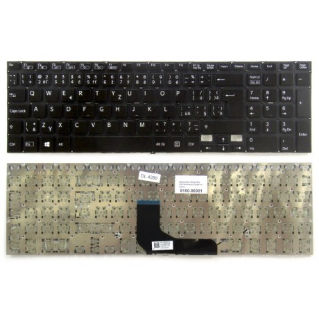 Tlačidlo klávesnice Sony Vaio SVF15A black CZ/SK