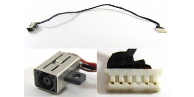 Power connector with cable...