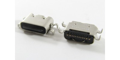 Micro USB-C connector - Lenovo S5 K520 Tab M10 TB-X605F NM X605FC/LC -16p