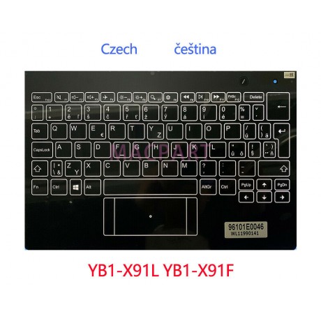 klávesnice Lenovo YOGA BOOK YB1-X90L YB1-X90F YB1-X91L YB1-X91F