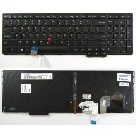 česká klávesnica Lenovo ThinkPad S5 Yoga 15 čierna US podsvit