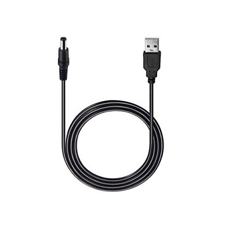 USB napajecí kabel 5,5x2,1 50cm