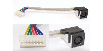 Power connector with cable Dell XPS 17 L701X L702X -...