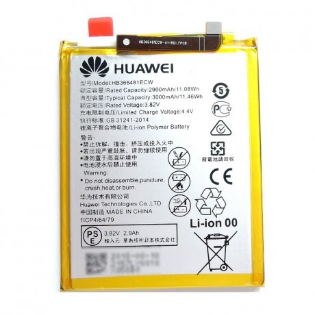 Akku HB366481ECW für Huawei P9, P9 Lite, P10 Lite, P9 Lite 2017, P Smart, P20 Lite, Y6 Prime 2018, Y7 Prime 2018