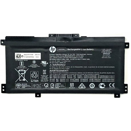 HP LK03XL Battery for HP Envy 15 x360 15-BP 15-CN TPN-W127 W128 W129 W132