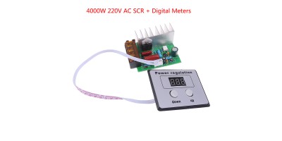 AC thyristor regulator 4000W with display