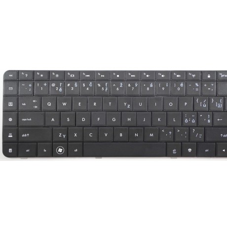 česká klávesnice HP Compaq CQ56 CQ62 G56 G62 černá US/CZ/SK - dotisk