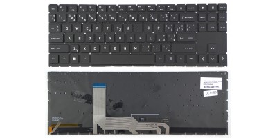 klávesnice HP Omen 15-EK 15-EN černá US/CZ/SK podsvit dotisk