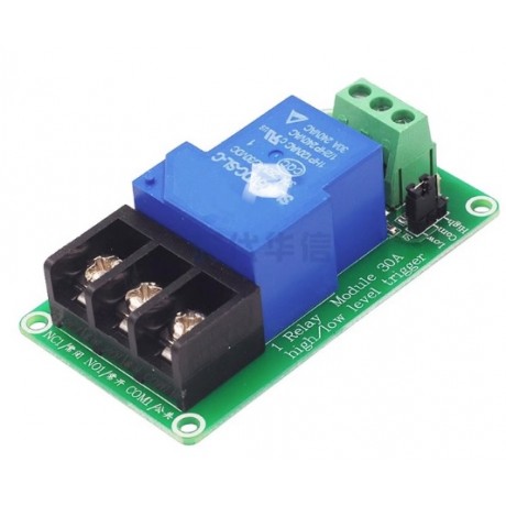 Switching relay module - 12V / AC 250V DC 30V 30A