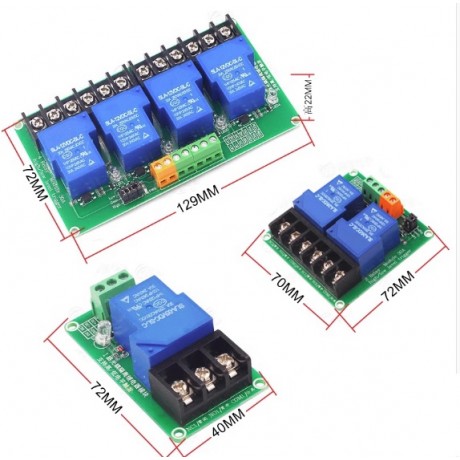 Schaltrelaismodul - 24V / AC 250V DC 30V 30A
