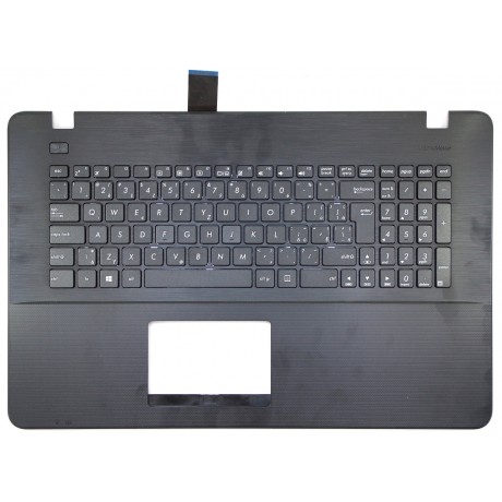 slovenská klávesnica Asus X751 X751 X751 X751 X751 X751 X751 F751 R752 K751 čierna CZ/SK palmrest - bez touchpadu