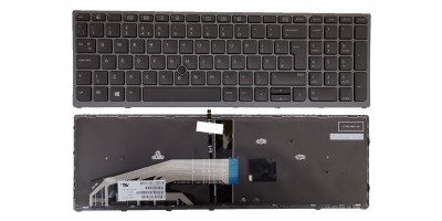 Keyboard HP ZBook 15 G3 G4...