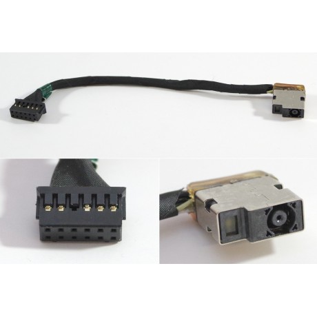 Power connector with cable HP Pavilion Gaming 15-DK - 4.5x3.0mm - 2x5pin