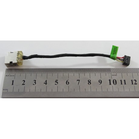 Napájecí konektor s kabelem HP 350 355 G1 G2 - 4,5x3,0mm - 2x4pin