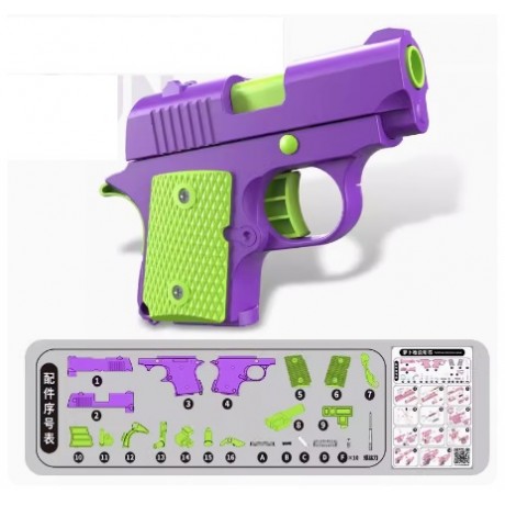 Pištoľ - 3D Puzzle