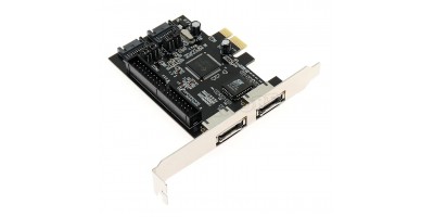 2x PCI-E card IDE + 2x SATA