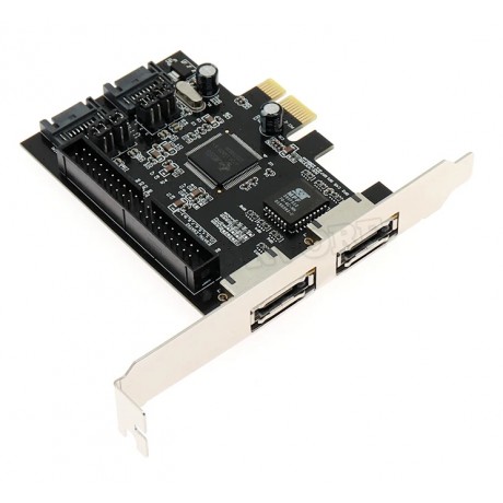 2x PCI-E card IDE + 2x SATA