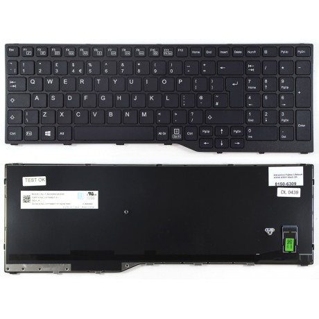 Keyboard Fujitsu Lifebook A3510 A3511 black UK