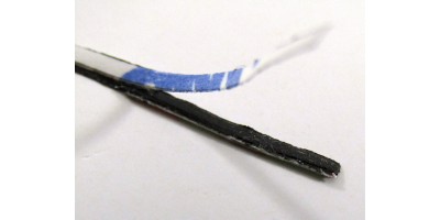 Lepiaca páska obojstranná čierna 2mm 50m 0,12mm