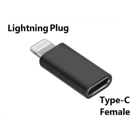 přechodka USB-C (F) to iPhone CF/Lightning (M)