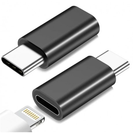 Adapter von iPhone CF/Lightning (F) auf USB-C (M)
