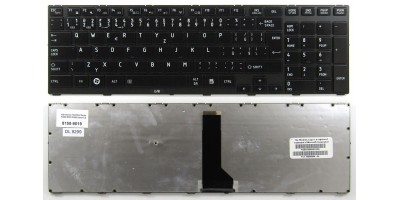 tlačítko klávesnice TOSHIBA TECRA R850 R950 R960 ČERNÁ CZ