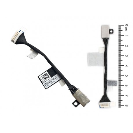 Power connector with cable cable Dell Latitude 3420 3430 3520 3530 - 4.5x3.0mm - 8pin