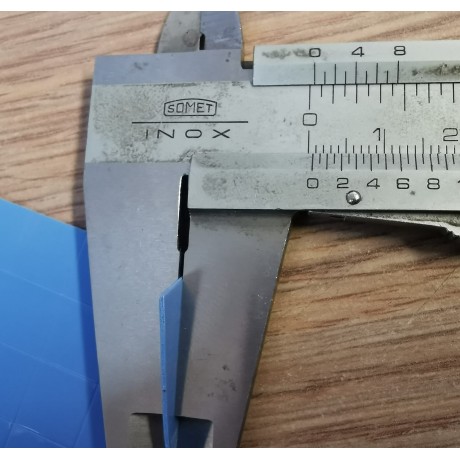 Thermal Pad CPU 0.5mm 10*10mm blue