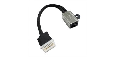 Napájecí konektor s kabelem Dell Inspiron 5501 5502 5505 5508 - 4,5x3,0mm - 6pin