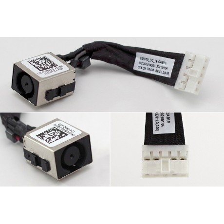 Napájací konektor s káblom Dell Latitude 5500 5501 5502 5505 5510 Precision 3540 3541 3542 3550 3551 - 5pin