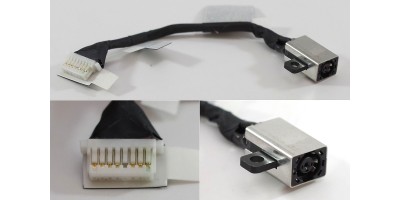 Napájací konektor s káblom káblom Dell Latitude 3420 3430...