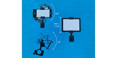 Držiak na telefón na bicykel - klips