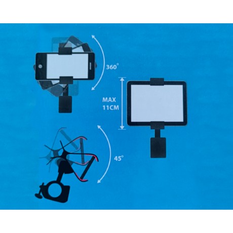 Bicycle phone holder - clip