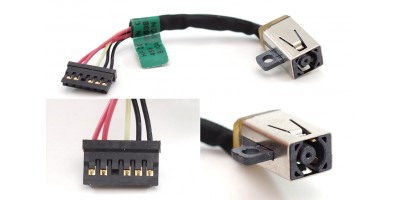 Power connector with cable HP Elitebook Folio 1040 G1,...