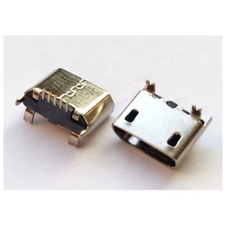 konektor micro USB B 5 pin female - 112 vertical