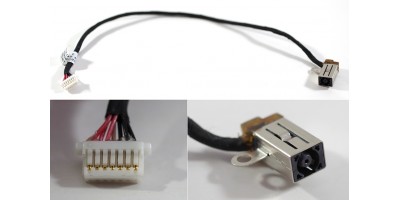 Stromanschluss mit Kabel HP 250 255 G10, 15-FC, 15-FD,...