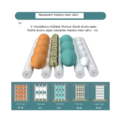Automatic hatchery, incubator, 16 eggs new