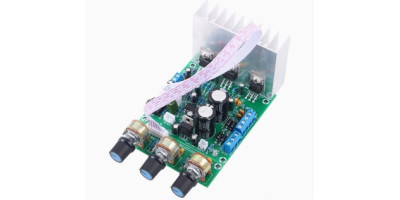 Amplifier TDA2050 + TDA2030 2.1 2x15W + 30W subwoofer