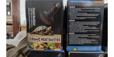 Keramická topná lampa 100W + objímka